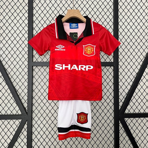 Maglia Manchester United Home Bambino Retro 1994 1996